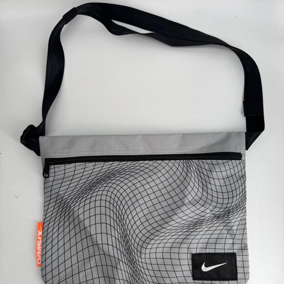 Nike Other - Nike Messenger Bag D/MS/X Gray Black New Waist Crossbody Pouch Pack Travel Sack